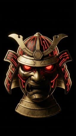 Mascote Samuraia